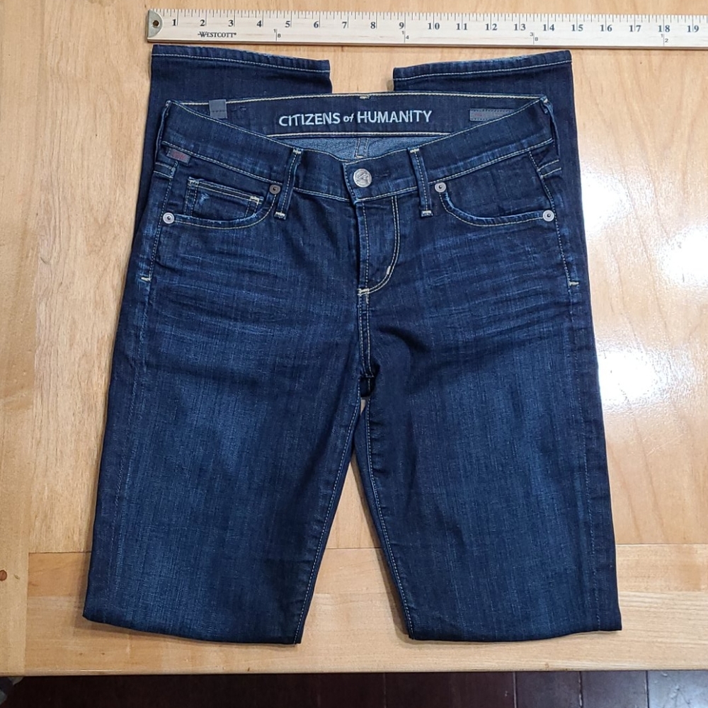 CITIZENS OF HUMANITY sz24 Ava low rise strait leg